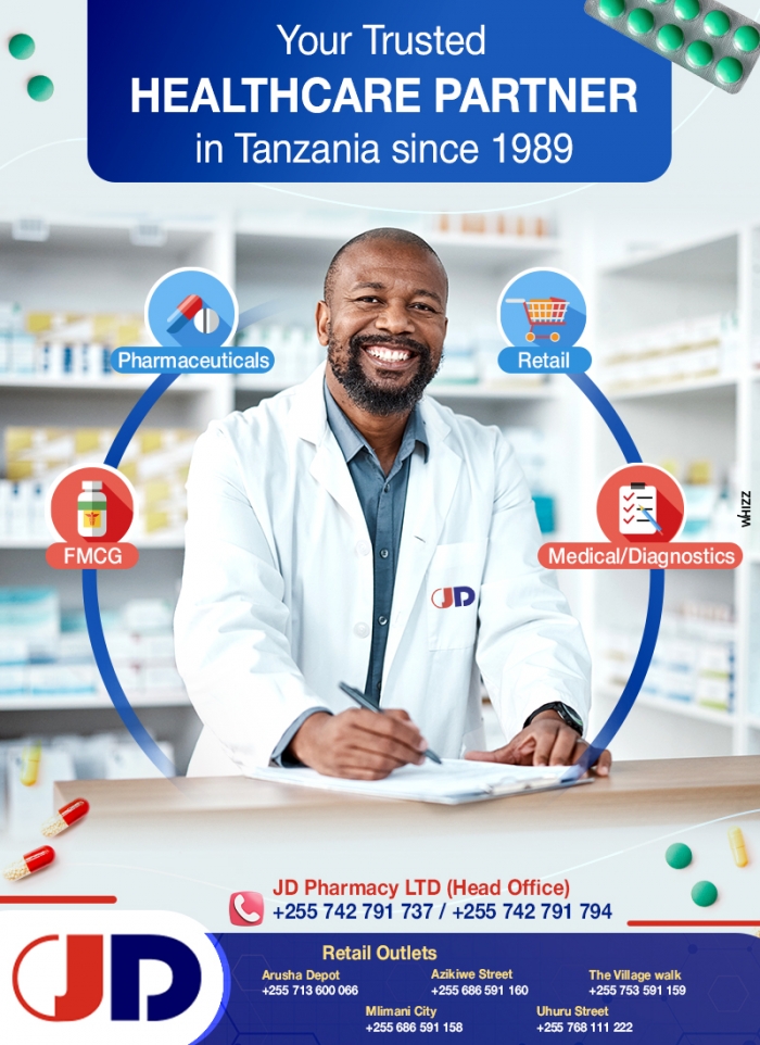 JD Pharmacy in Dar es Salaam - Tanzania – WhizzTanzania