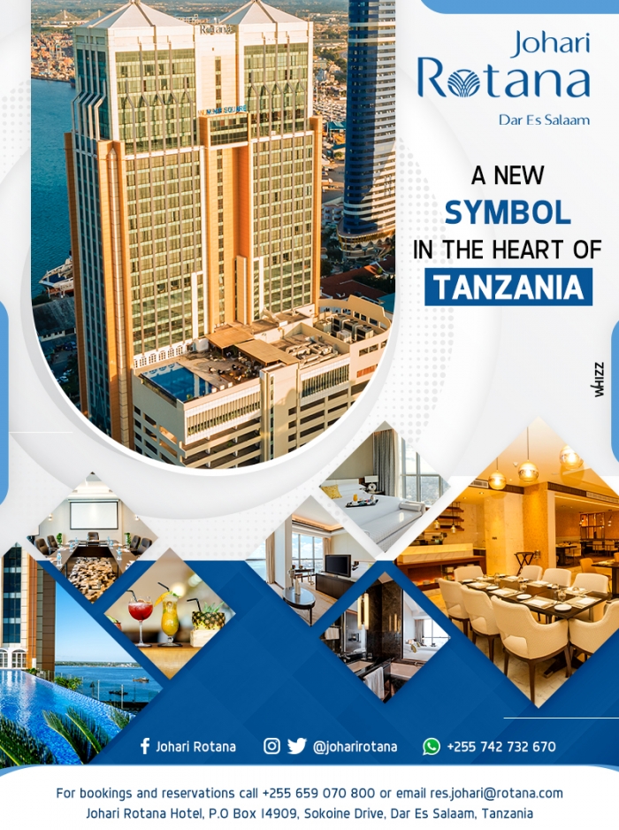 Johari Rotana Dar es Salaam Hotels in Dar es Salaam WhizzTanzania