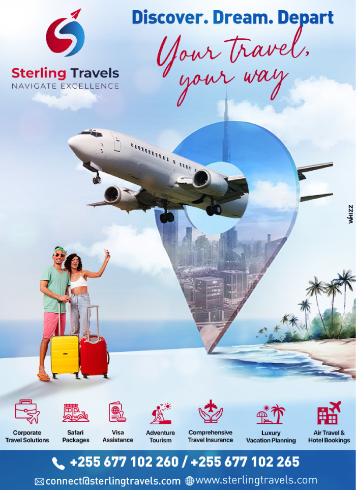 Sterling travel in Dar es Salaam - WhizzTanzania - Tanzania