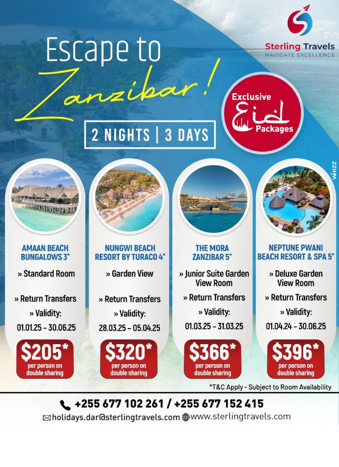 Eid offers to Zanzibar