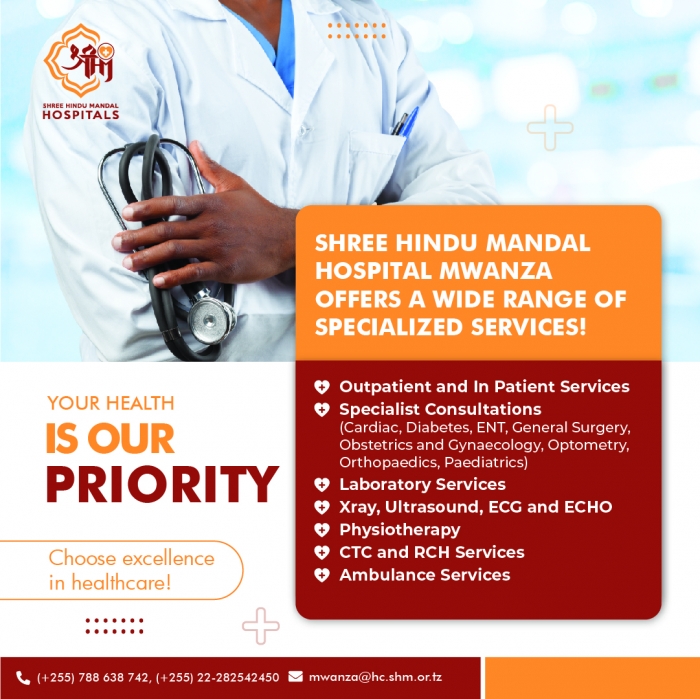  Shree Hindu Mandal Hospital in Dar es salaam - Tanzania – WhizzTanzania