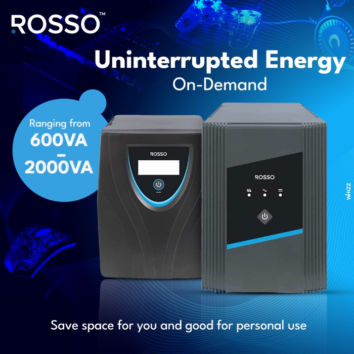 Rosso UPS – the best UPS in Dar es Salaam Red Dot Distributor – Tanzania - WhizzTanzania