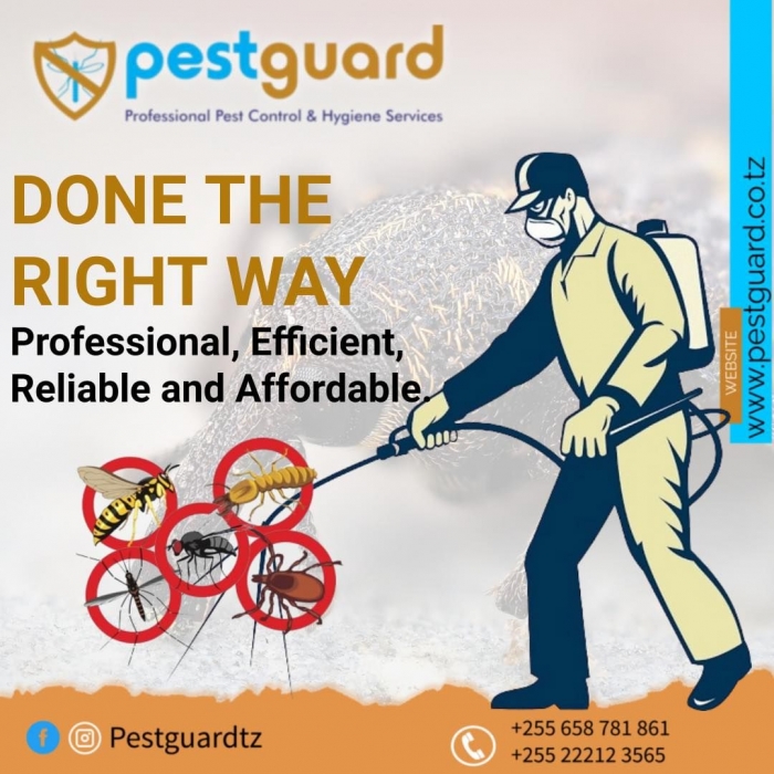 Pest Guard in Dar es salaam - Tanzania – WhizzTanzania