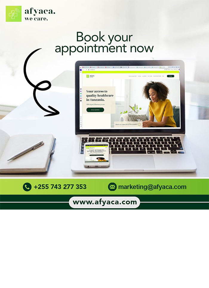 Afyaca- Online Medical Consultation in Dar es Salaam - Tanzania – WhizzTanzania