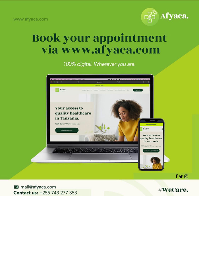 Afyaca- Online Medical Consultation in Dar es Salaam - Tanzania – WhizzTanzania