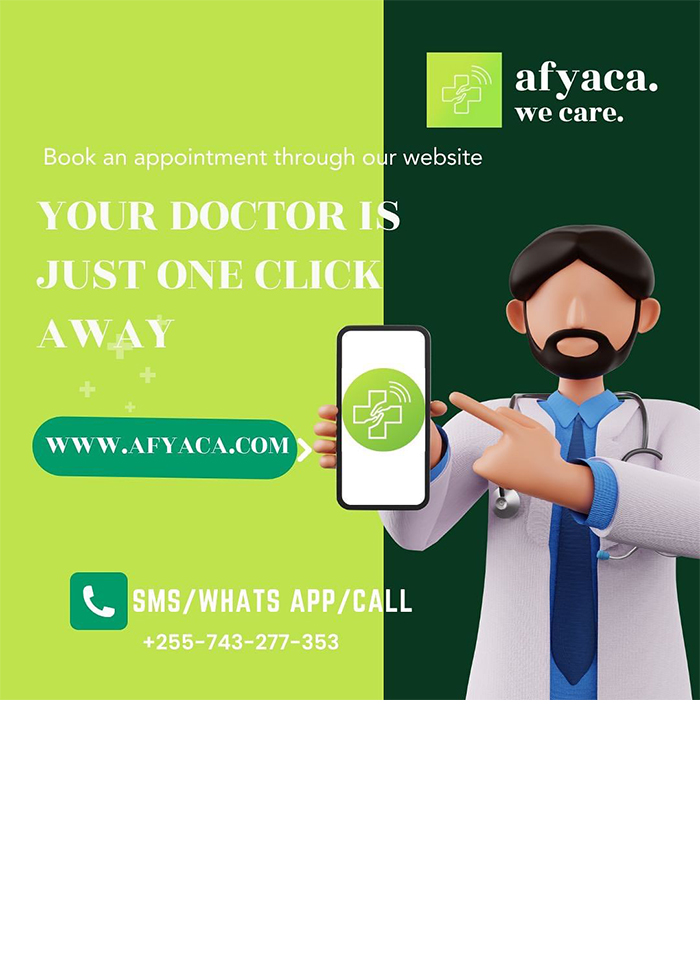 Afyaca- Online Medical Consultation in Dar es salaam - Tanzania – WhizzTanzania