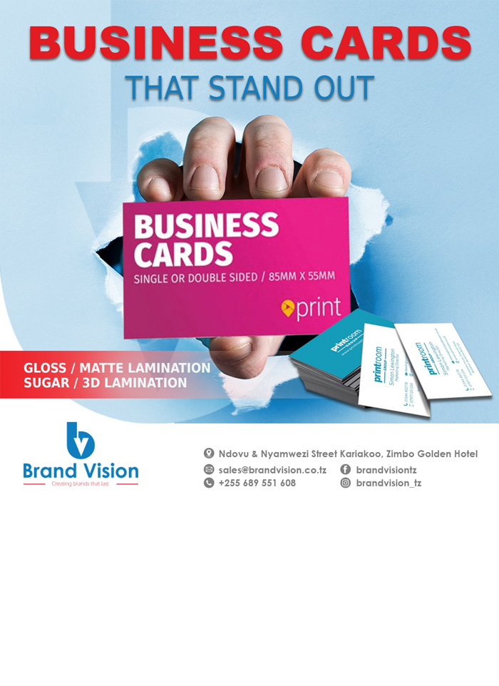 Brand Vision in Dar es salaam - Tanzania – WhizzTanzania