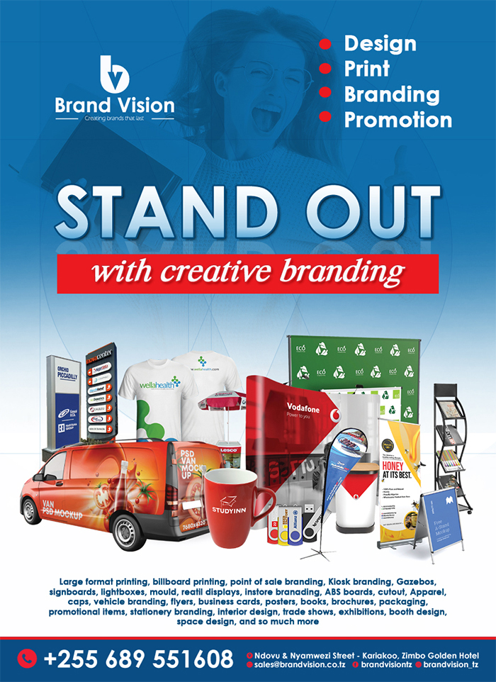 Brand Vision in Dar es salaam - Tanzania – WhizzTanzania