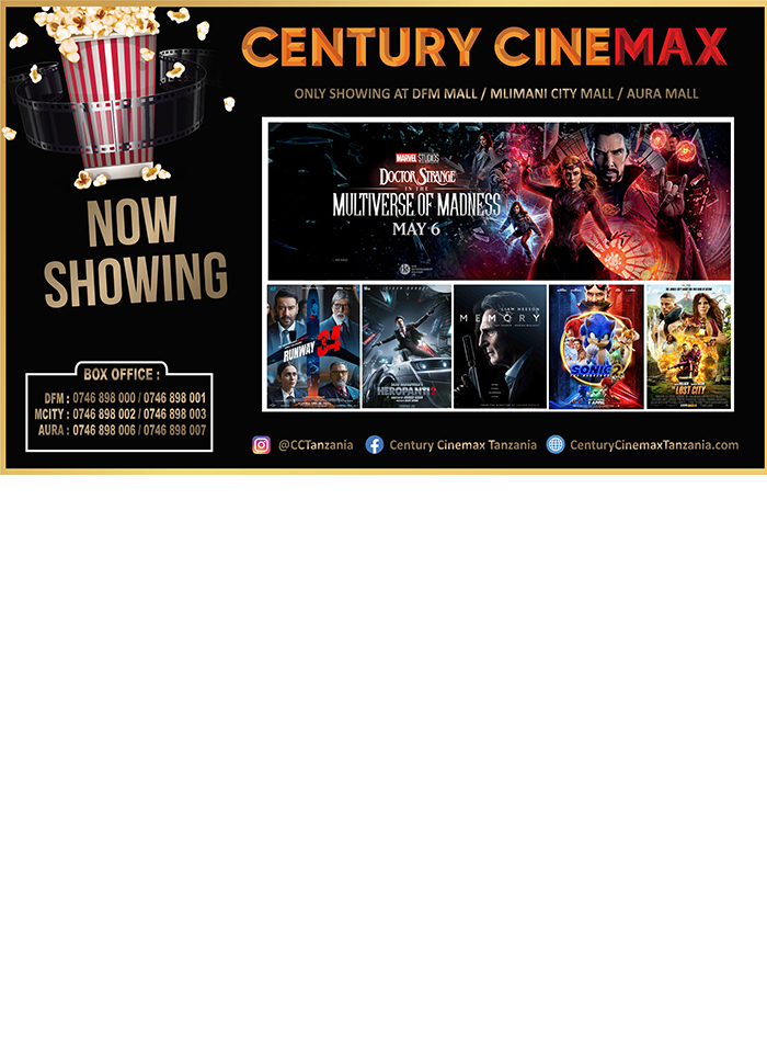 Century Cinemax in Dar es salaam - Tanzania – WhizzTanzania