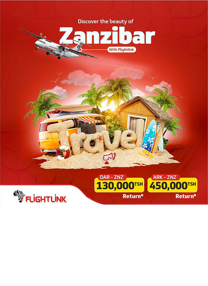 Flightlink airlines in Dar es Salaam - Tanzania – WhizzTanzania