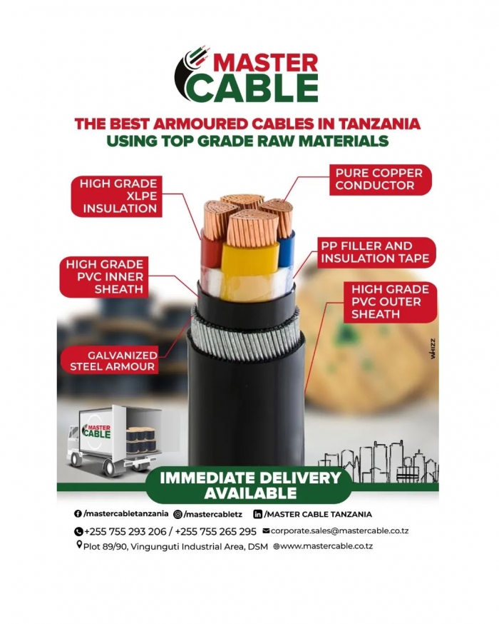 Master Cable Industrial cabales in Dar es Salaam - Tanzania – WhizzTanzania