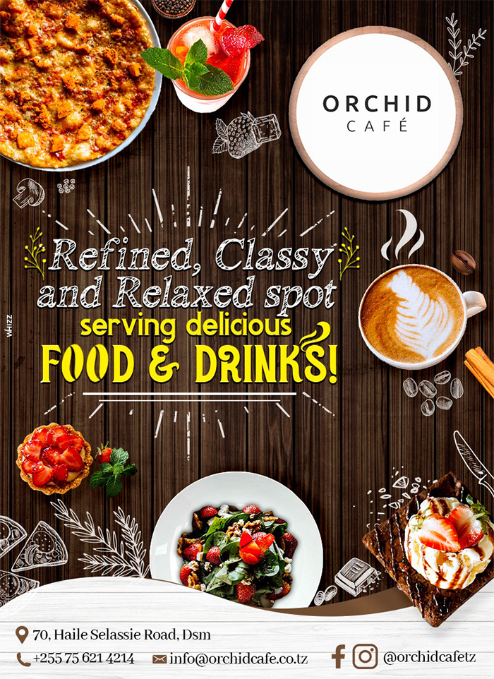  Orchid Café in Dar es salaam - Tanzania – WhizzTanzania