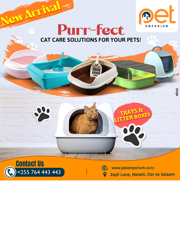 CAT TRAYS LITTER BOX SOLUTIONS WhizzTanzania