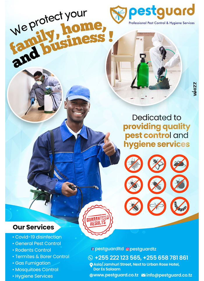 Pest Guard in Dar es salaam - Tanzania – WhizzTanzania