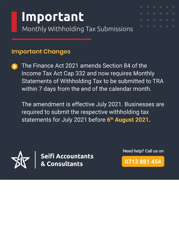 Seifi accountant and consultants in Dar es salaam - Tanzania – WhizzTanzania