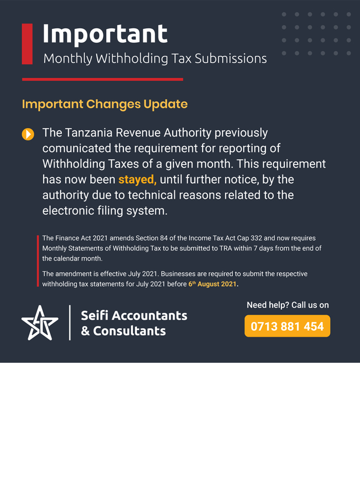 Seifi accountant and consultants in Dar es salaam - Tanzania – WhizzTanzania