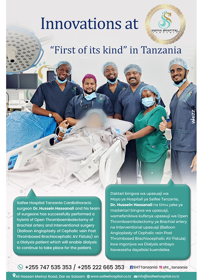 SaifeeHospitalin Dar essalaam - Tanzania – WhizzTanzania