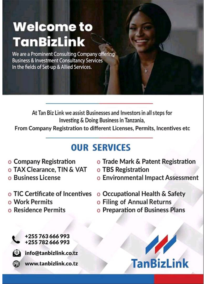 Tan Biz Link in Dar es salaam - Tanzania – WhizzTanzania