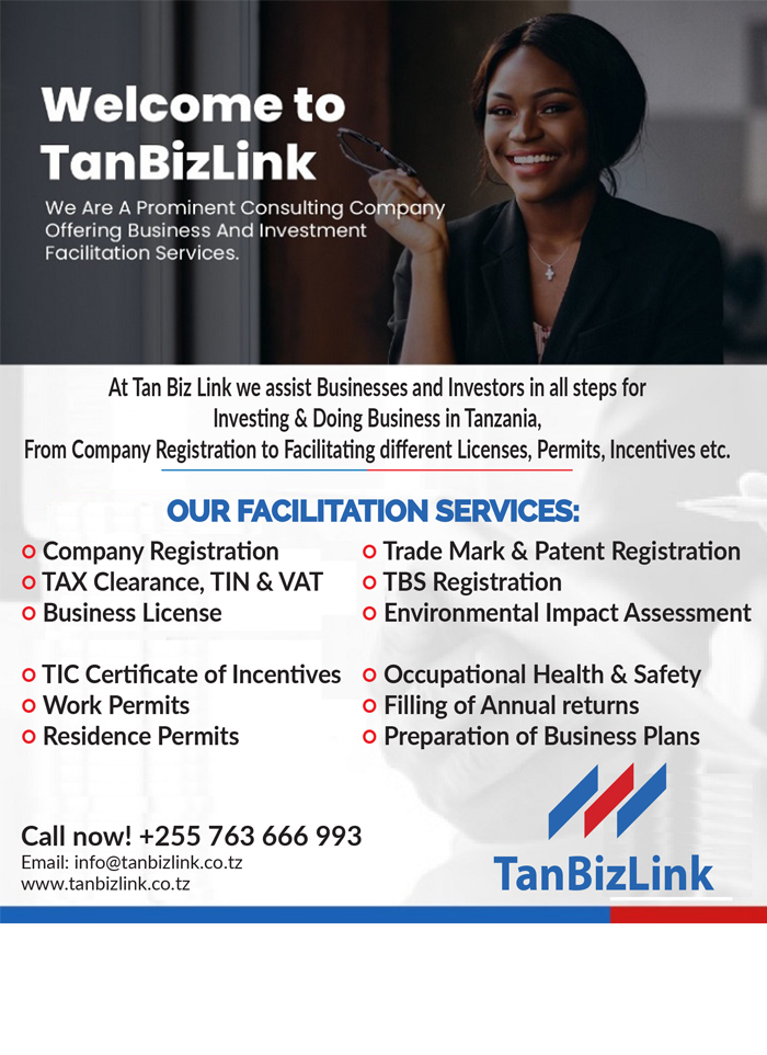 TanBizLink in Dar es Salaam - WhizzTanzania - Tanzania