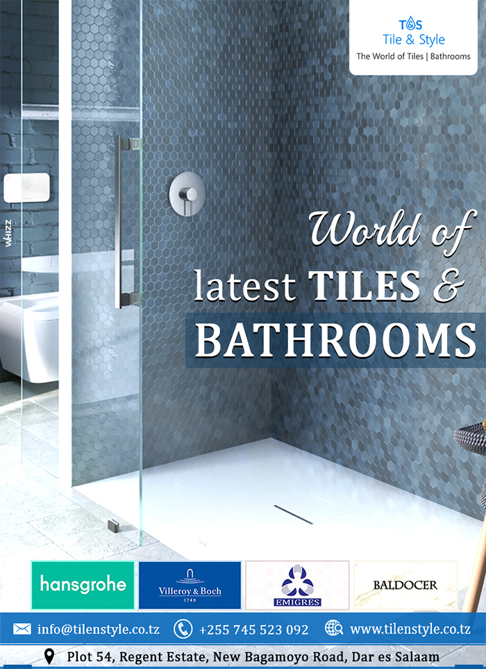 Tile & Style the world of tiles & bathroom in Dar es Salaam - Tanzania - WhizzTanzania