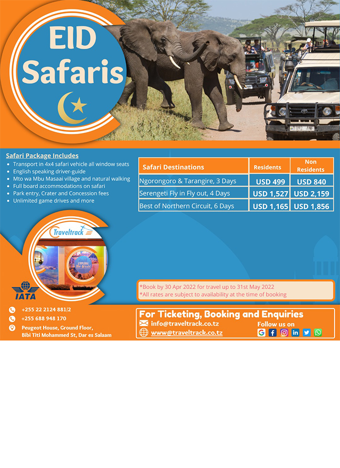 Travel Track Limited in Dar es salaam - Tanzania – WhizzTanzania