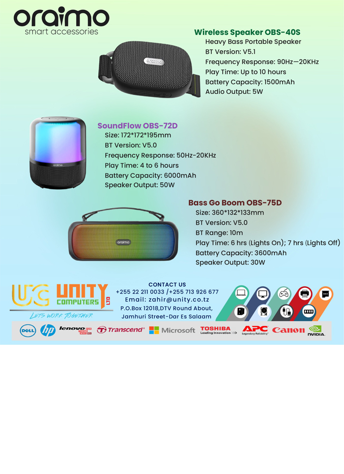 UNITY COMPUTERS LTD in Dar es salaam - Tanzania – WhizzTanzania