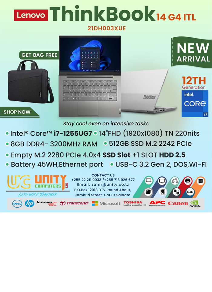 UNITY COMPUTERS LTD in Dar es salaam - Tanzania – WhizzTanzania