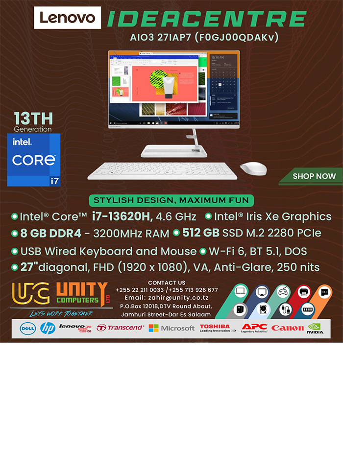 Unity Computers in Dar es Salaam - Tanzania – WhizzTanzania