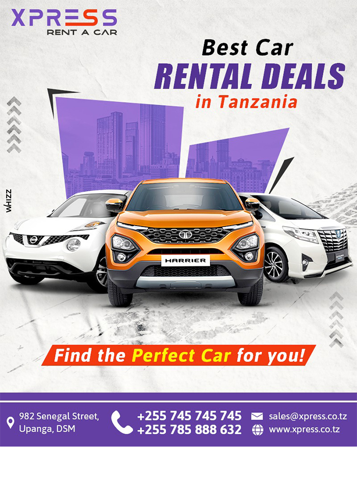 Xpress Rent a Car in Dar es Salaam - Car Rentals in Dar es Salaam - Tanzania – WhizzTanzania