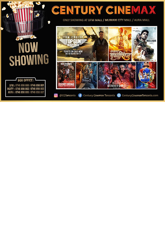 Century Cinemax in Dar es salaam - Tanzania – WhizzTanzania