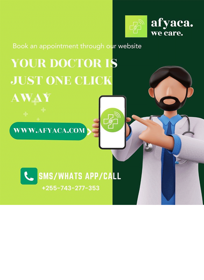 Afyaca- Online Medical Consultation in Dar es salaam - Tanzania – WhizzTanzania