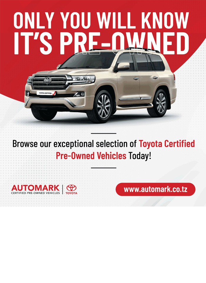 Automark Authorised Toyota Dealer in Dar es salaam - Tanzania – WhizzTanzania