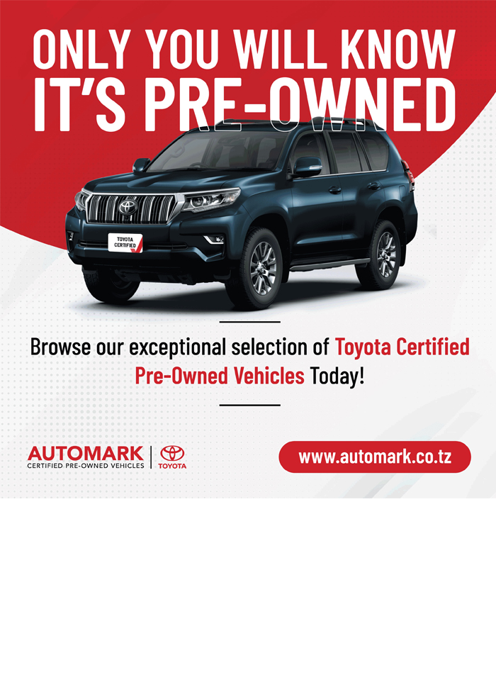 Automark Authorised Toyota Dealer in Dar es salaam - Tanzania – WhizzTanzania