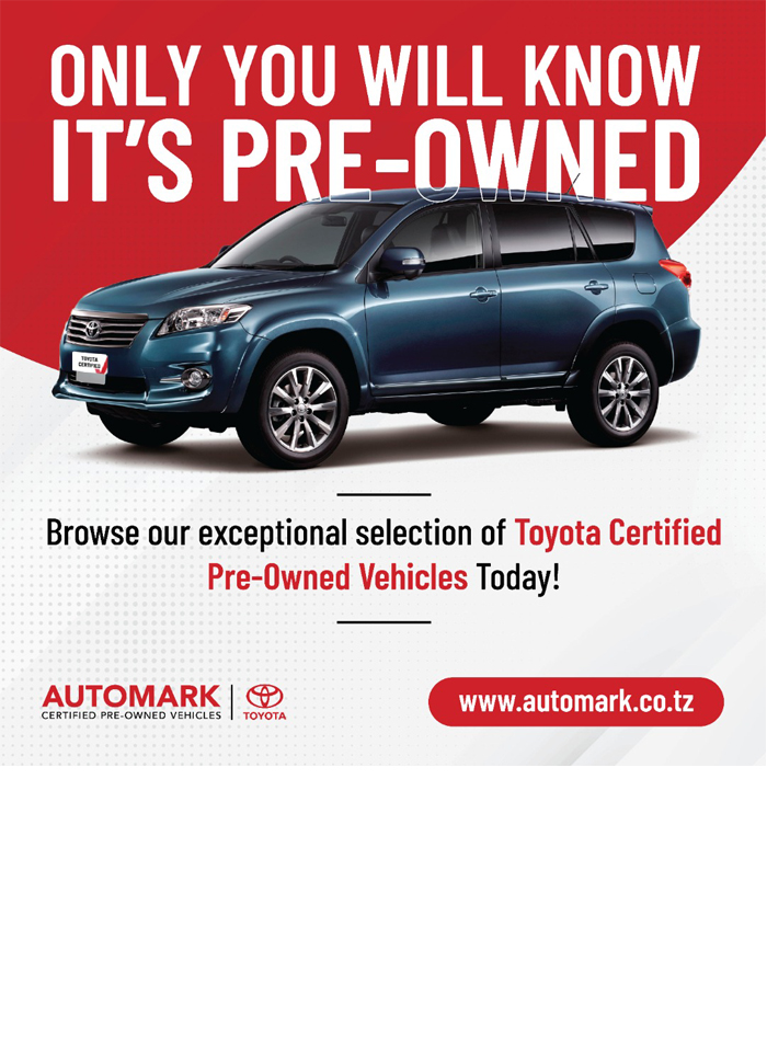 Automark Authorised Toyota Dealer in Dar es salaam - Tanzania – WhizzTanzania