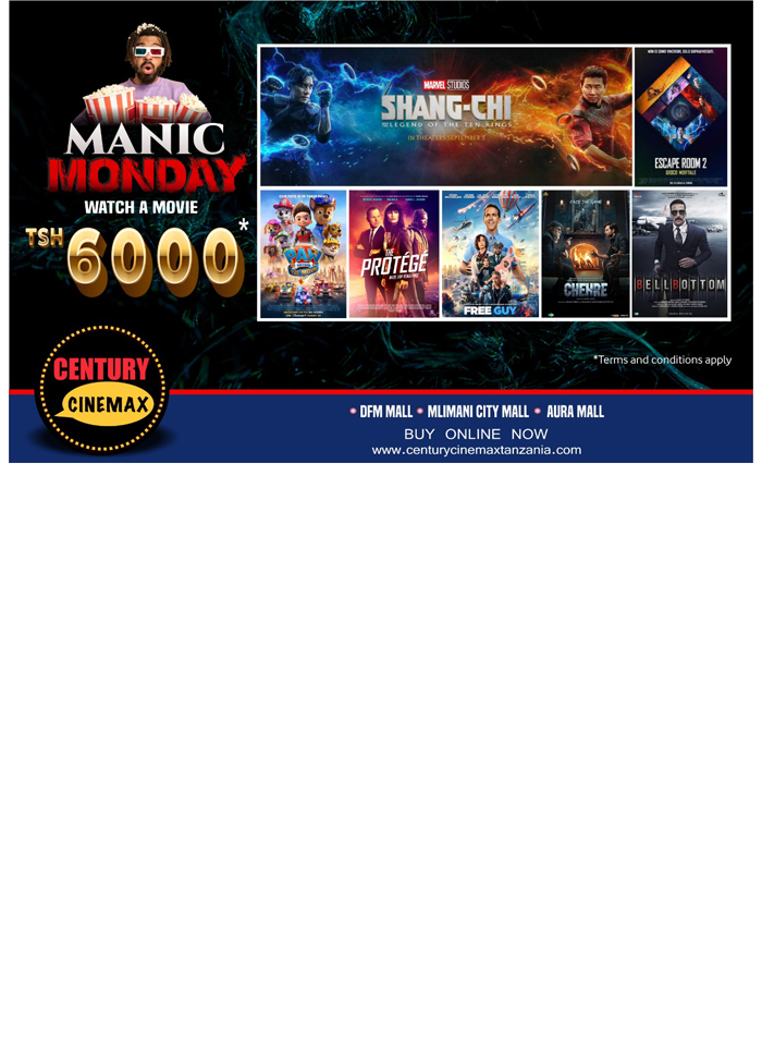 Century Cinemax in Dar es salaam - Tanzania – WhizzTanzania