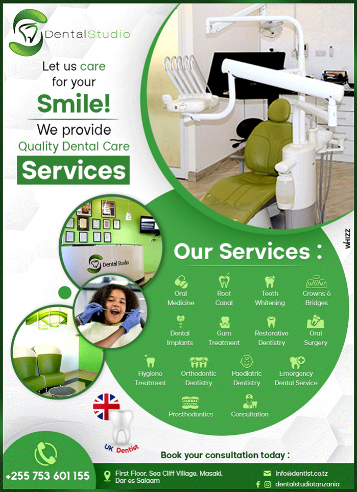 Dental Studio in Dar es salaam - Tanzania – WhizzTanzania