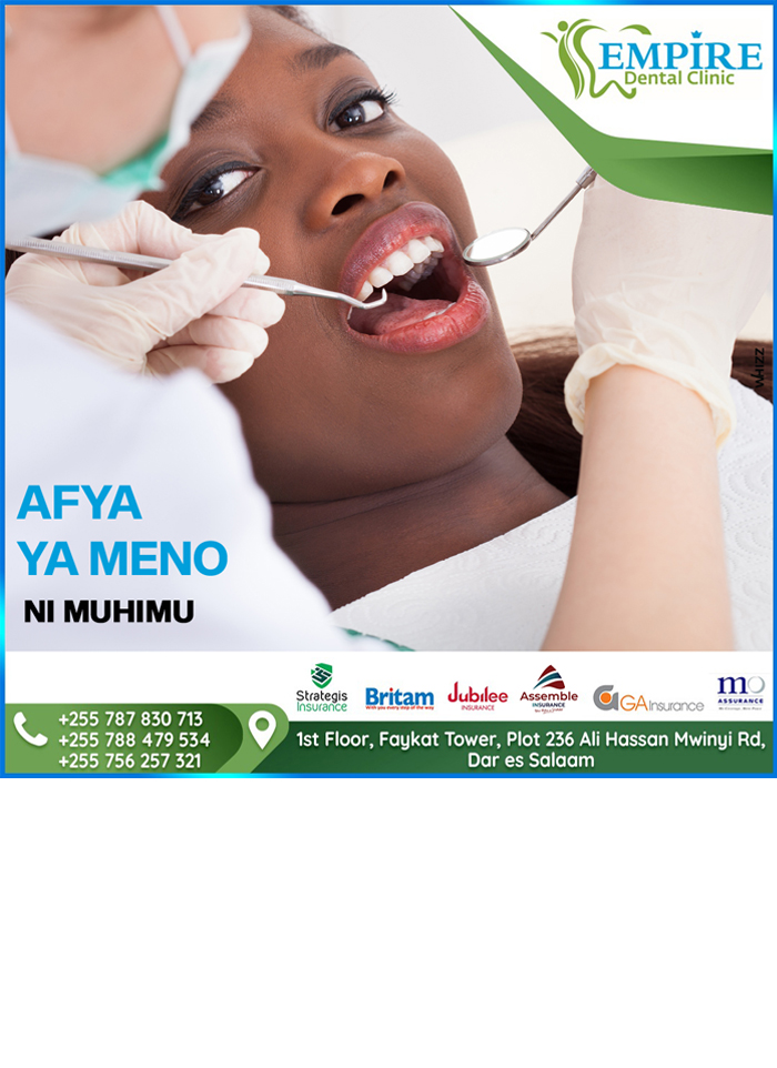 Empire Dental Clinic Dar es Salaam Dentistes in Dar es Salaam WhizzTanzania