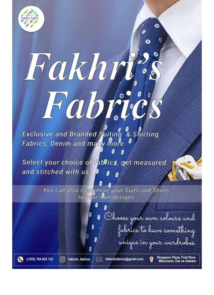 Fakhri’s Fabrics in Dar es salaam - Tanzania – WhizzTanzania