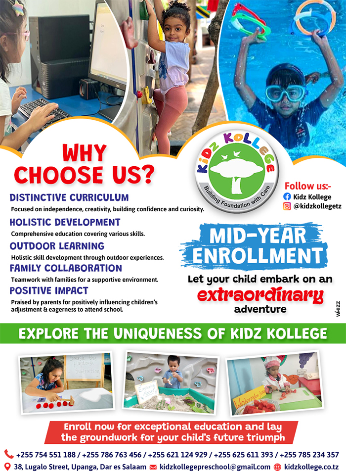 Kidz Kollege in Dar es Salaam - Tanzania – WhizzTanzania