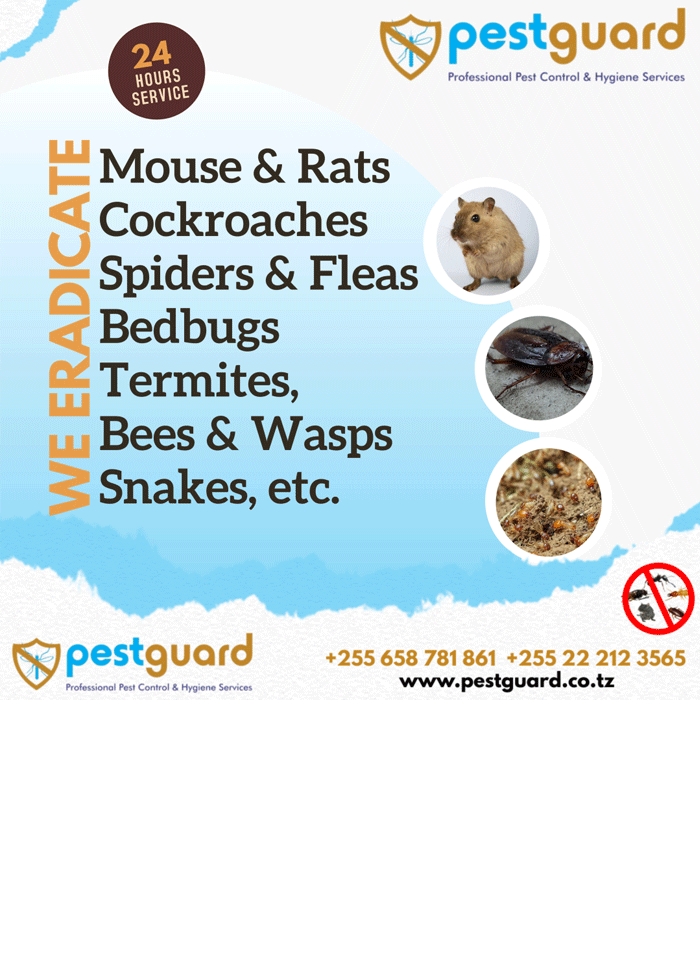 Pest Guard in Dar es salaam - Tanzania – WhizzTanzania