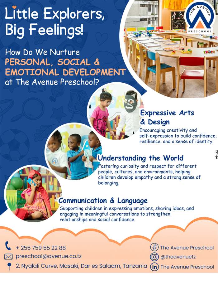 The Avenue Preschool in Dar es Salaam – Primary School Dar – Preschool Dar - Tanzania – WhizzTanzania