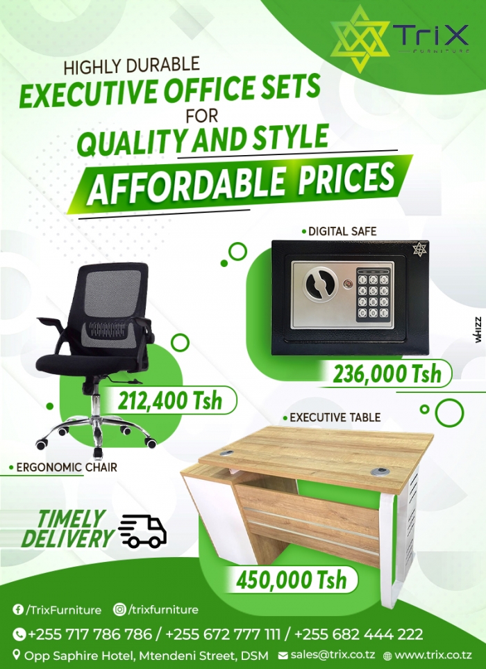 Trix Furniture - Office Furnitures in Dar es Salaam - Tanzania – WhizzTanzania