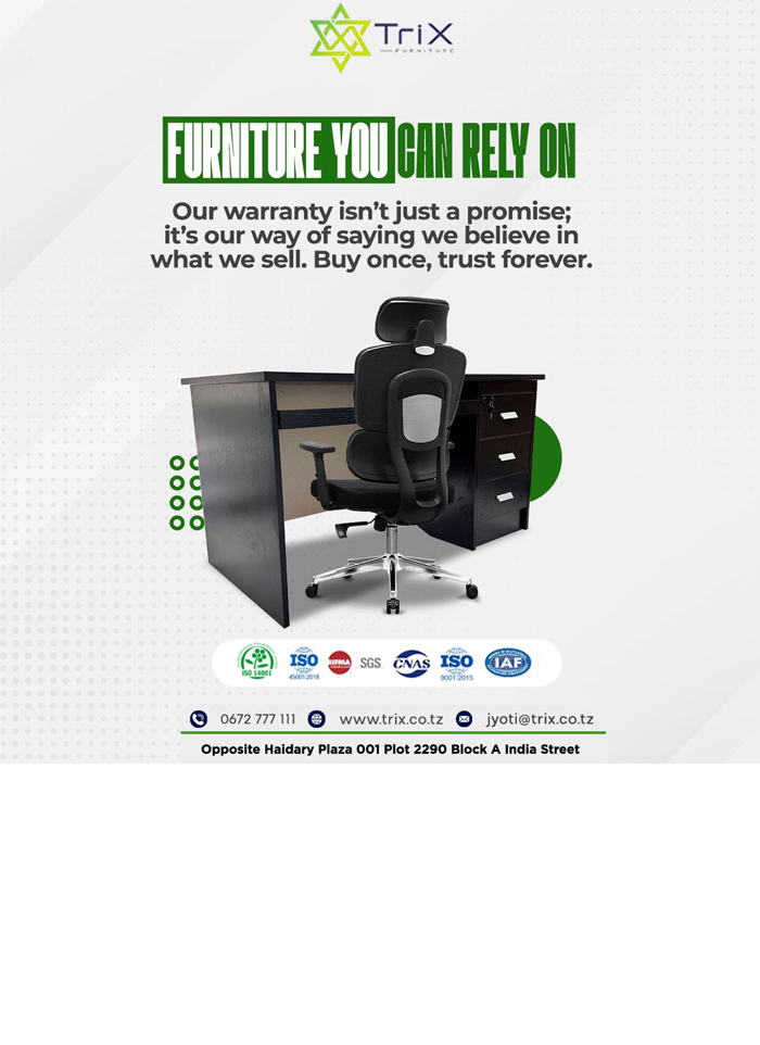 Trix Furniture - Office Furnitures in Dar es Salaam - Tanzania - WhizzTanzania