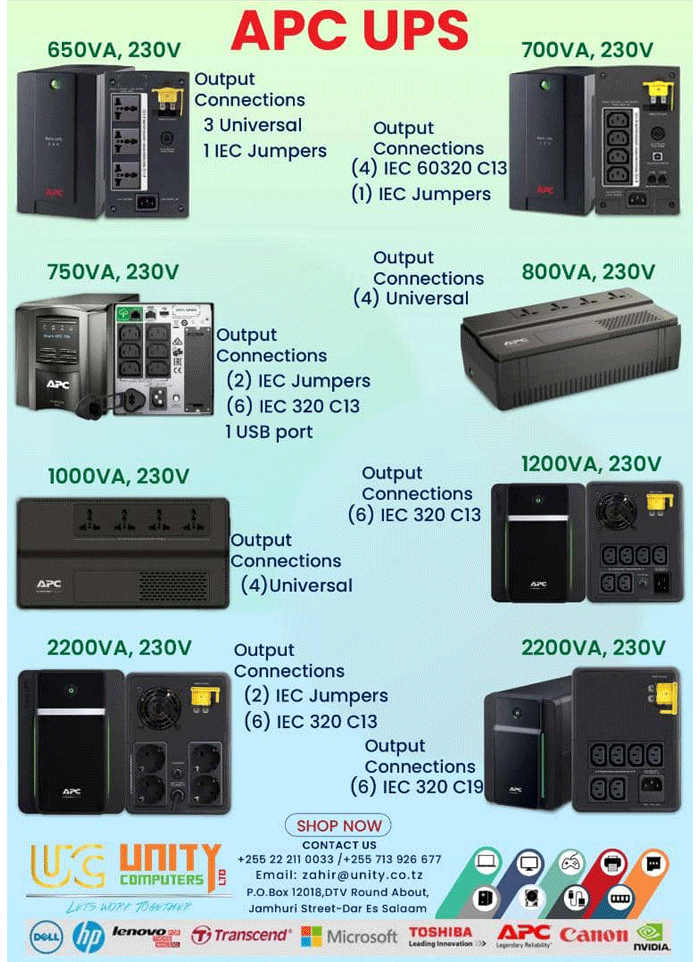 UNITY COMPUTERS LTD in Dar es salaam - Tanzania – WhizzTanzania