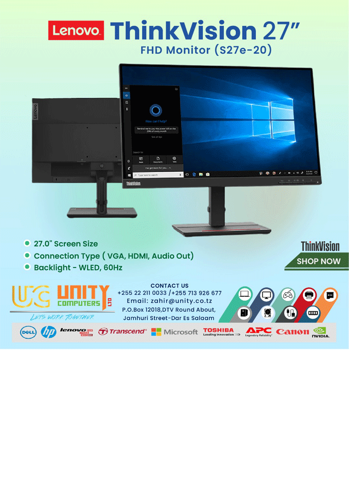 UNITY COMPUTERS LTD in Dar es salaam - Tanzania – WhizzTanzania