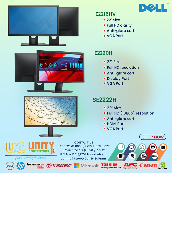 UNITY COMPUTERS LTD in Dar es salaam - Tanzania – WhizzTanzania