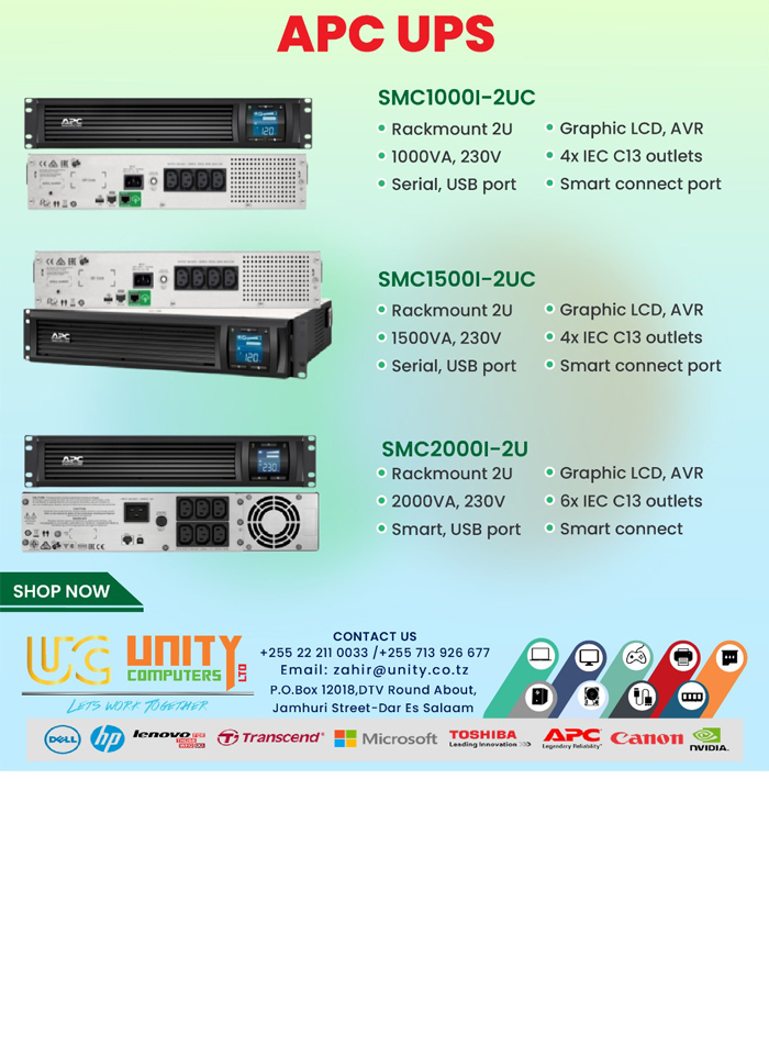 UNITY COMPUTERS LTD in Dar es salaam - Tanzania – WhizzTanzania