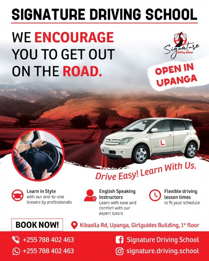 Signature Driving School in Dar es salaam - Tanzania – WhizzTanzania