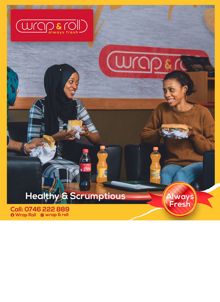 WRAP & ROLL in Dar es salaam - Tanzania – WhizzTanzania