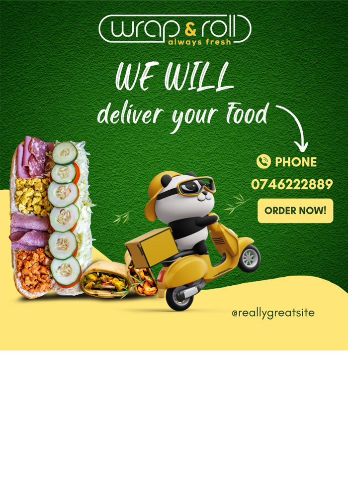 WRAP & ROLL in Dar es salaam - Tanzania – WhizzTanzania